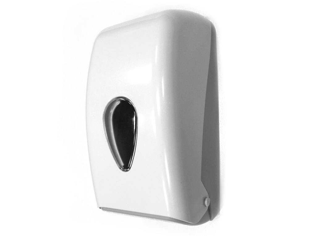 DISPENSADOR PAPEL HIGIENICO DAHI DOMESTICO MIXTO ABS COLOR BLANCO 277X135X135 MM