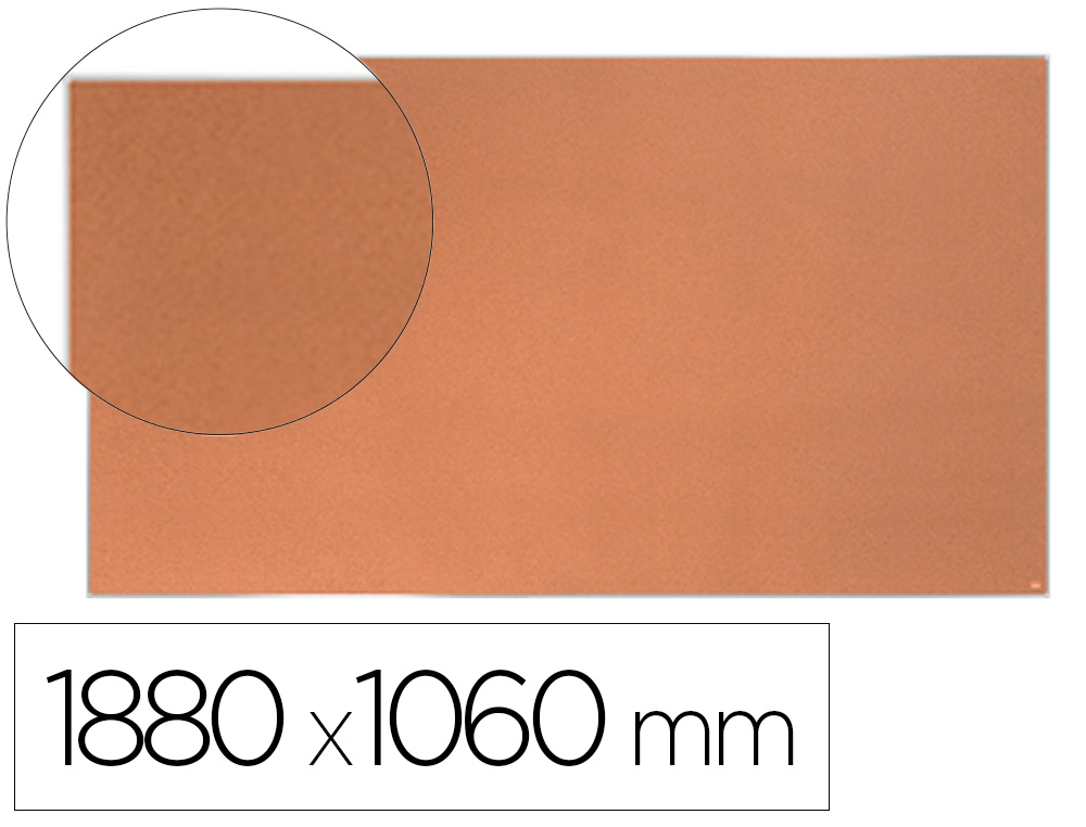 TABLERO DE ANUNCIOS NOBO IMPRESSION PRO CORCHO FORMATO PANORAMICO 85