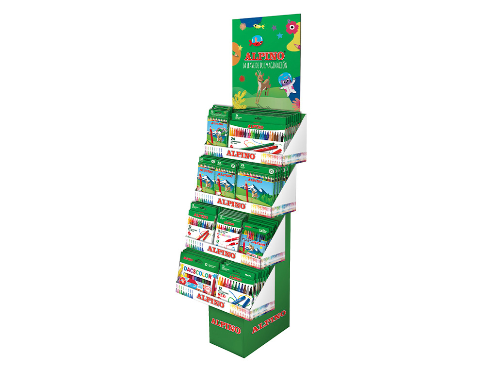 CONTENIDO EXPOSITOR ALPINO CASCADE