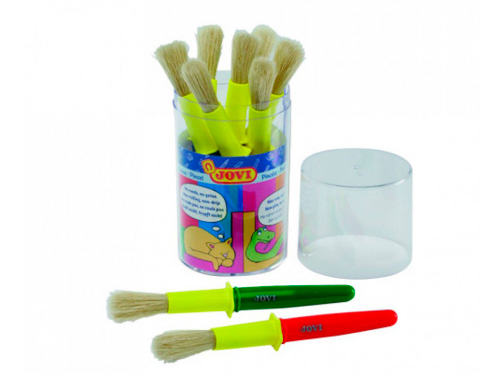 PINCEL ESCOLAR JOVI GRUESO MANGO PLASTICO