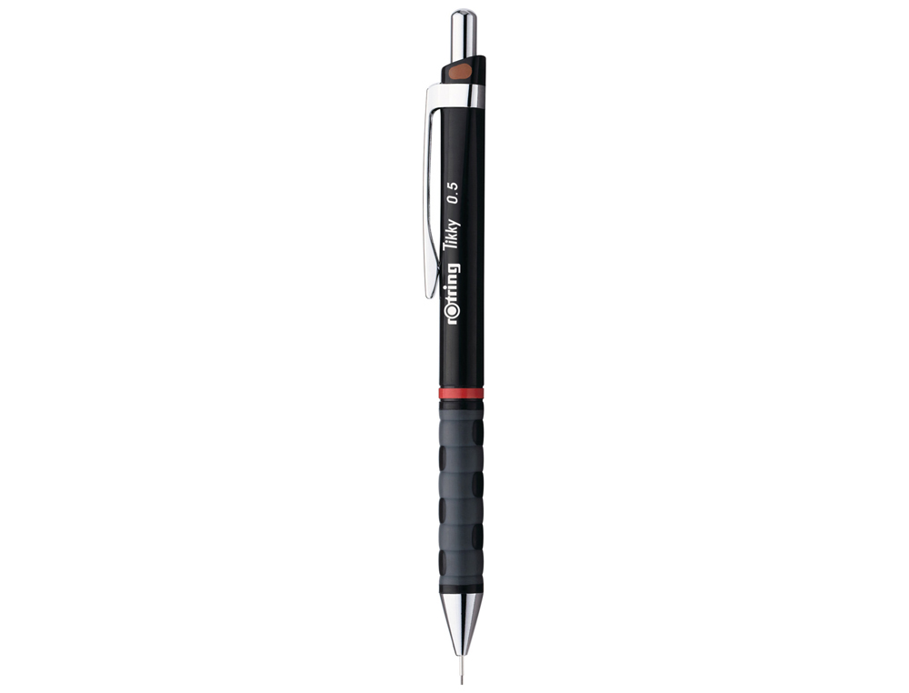 PORTAMINAS ROTRING TIKKY RETRO 0,5 MM COLOR NEGRO