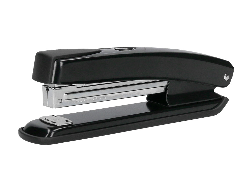 GRAPADORA Q-CONNECT KF01231 METALICA NEGRA CAPACIDAD 20 HOJAS