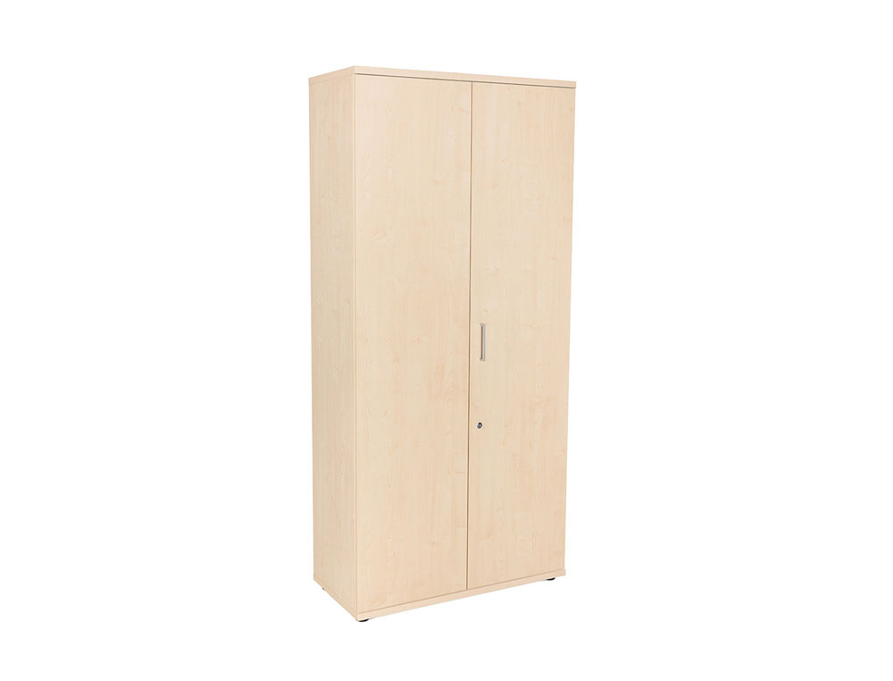 ARMARIO ROCADA CON CUATRO ESTANTES Y DOS PUERTAS SERIE STORE 195X90X45 ACABADO AA01 HAYA/HAYA