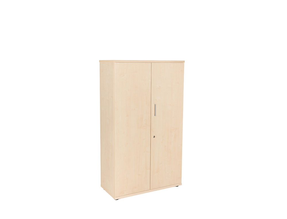 ARMARIO ROCADA CON 3 ESTANTES Y DOS PUERTAS ENTERAS SERIE STORE 156X90X45 ACABADO AA01 HAYA/HAYA