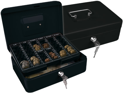 CAJA CAUDALES Q-CONNECT 10