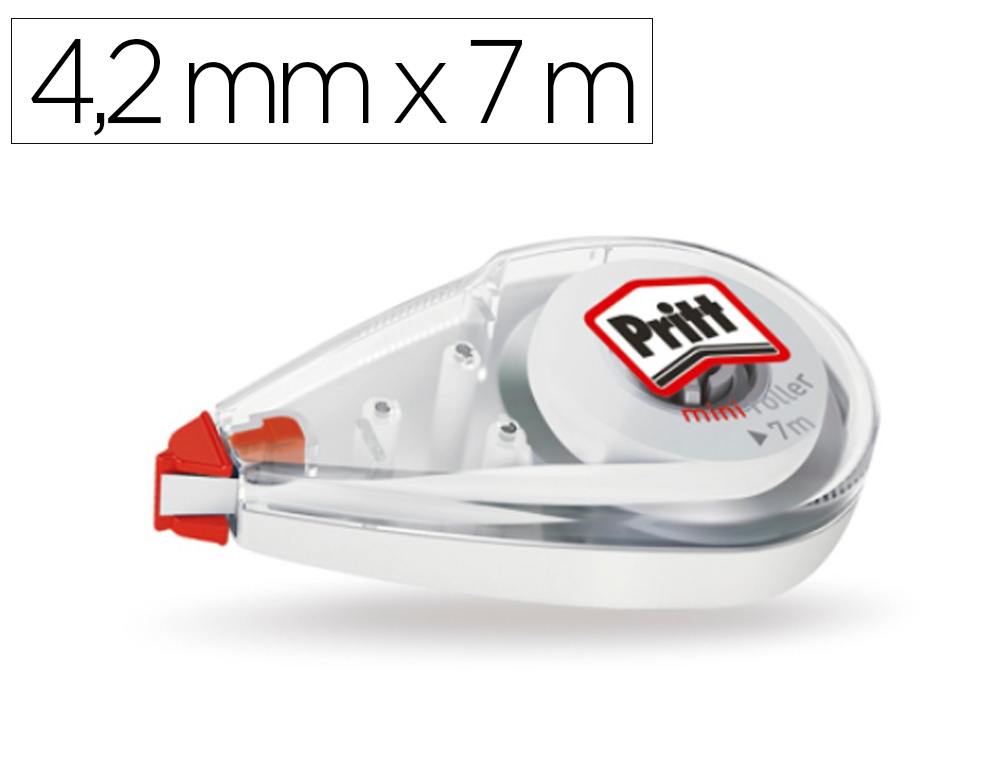 CORRECTOR PRITT ROLLER MINI 4,2 MM X 7 MT