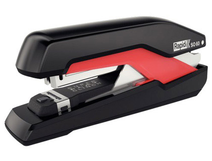 GRAPADORA RAPID SO60 NEGRO/ROJO CAPACIDAD 60 HOJAS