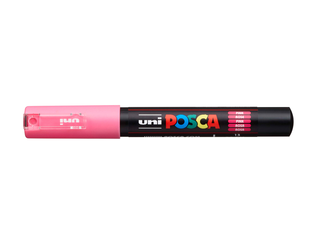 ROTULADOR UNI POSCA 0,7 MM PC-1M ROSA
