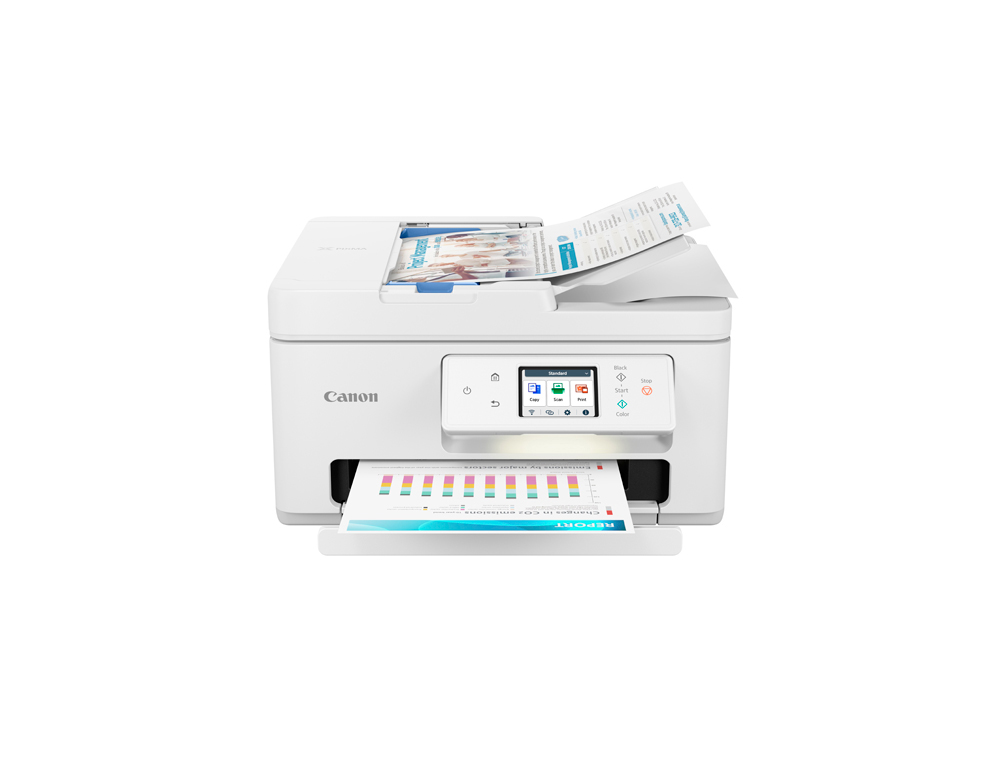 EQUIPO MULTIFUNCION CANON PIXMA TS7750I TINTA COLOR 15 PPM NEGRO 10 PPM COLOR DIN A4 WIFI IMPRESORA ESCANER
