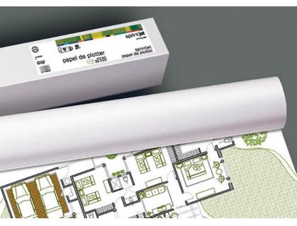 PAPEL REPROGRAFIA PARA PLOTTER FABRISA PLUS 610X50X50 MT 90GR