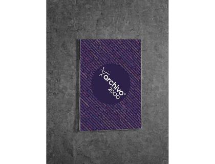 EXPOSITOR MURAL ARCHIVO 2000 DIN A5 VERTICAL CON ADHESIVO PLASTICO TRANSPARENTE 150X215 MM